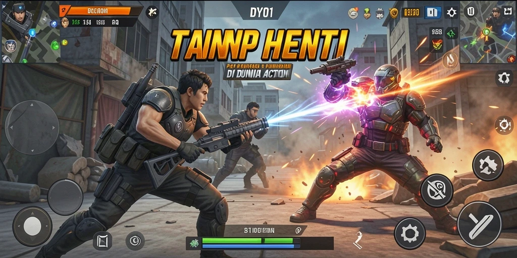Tangkapan layar DY01 menunjukkan aksi penuh ketegangan dalam pertempuran.