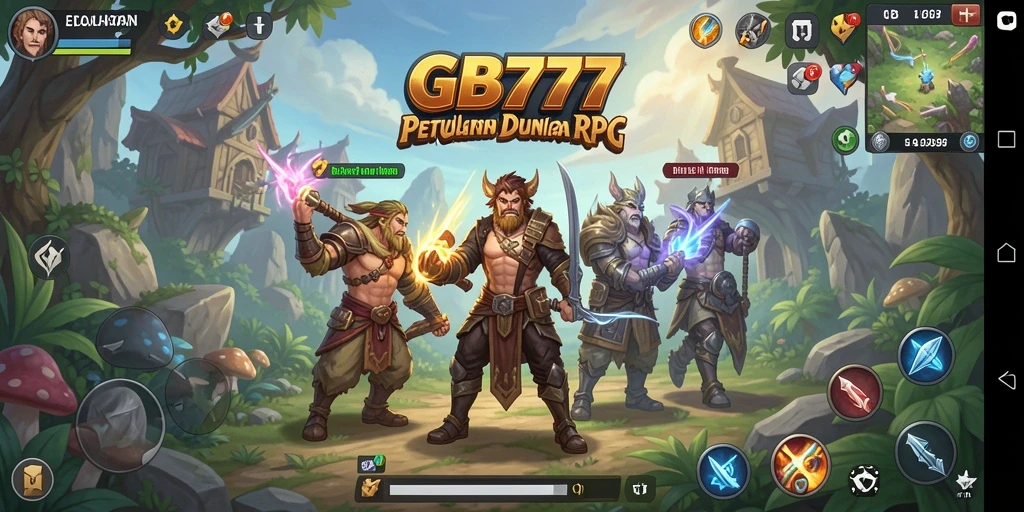 Tangkapan layar dari gameplay RPG GB777 yang mendebarkan.