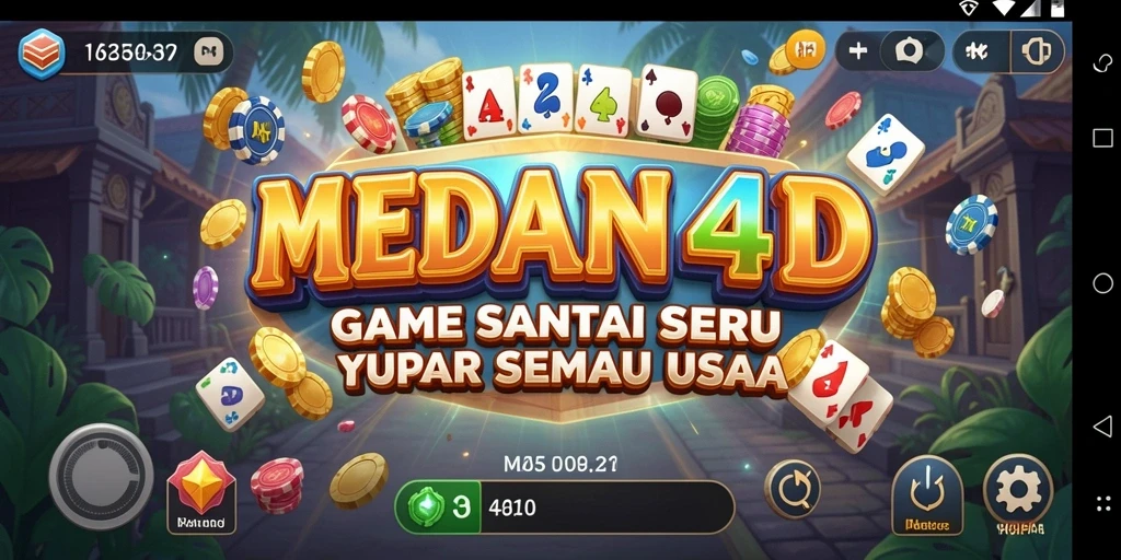 Tampilan gameplay MEDAN4D yang seru dan penuh warna.