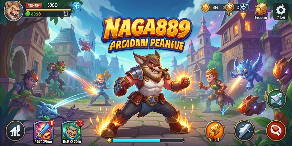 Screenshot gameplay NAGA889 menampilkan aksi seru dan tantangan menarik.