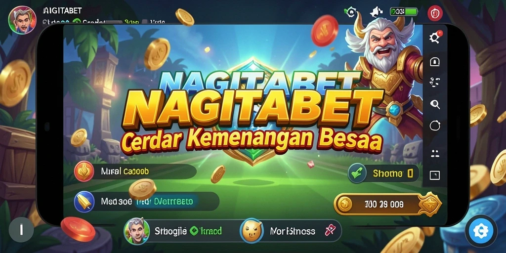 Screenshot menampilkan aksi seru dalam gameplay Strategy NAGITABET.