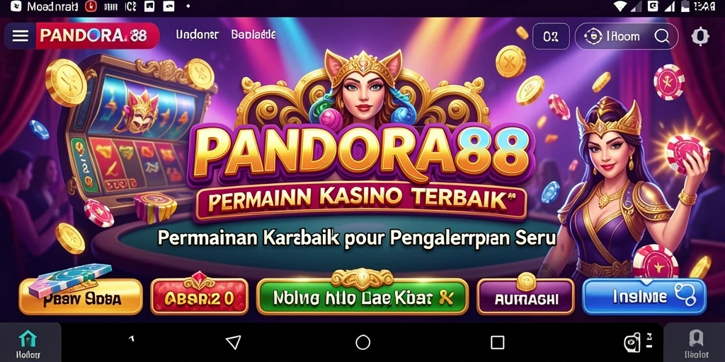 Tampilan gameplay yang memukau dalam PANDORA88 menunjukkan pengalaman kasino yang realistis.