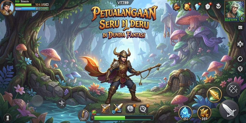 Screenshot VT789 menunjukkan momen mendebarkan dalam gameplay petualangan.