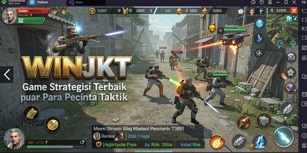 Tampilan gameplay WINJKT yang seru dan penuh taktik.
