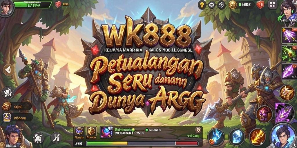 Tangkapan layar menunjukkan pertarungan mendebarkan dalam dunia <strong>WK888</strong>.